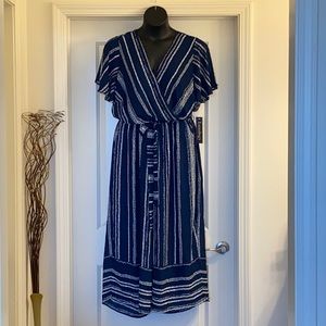 Luxology Navy Jumpsuit